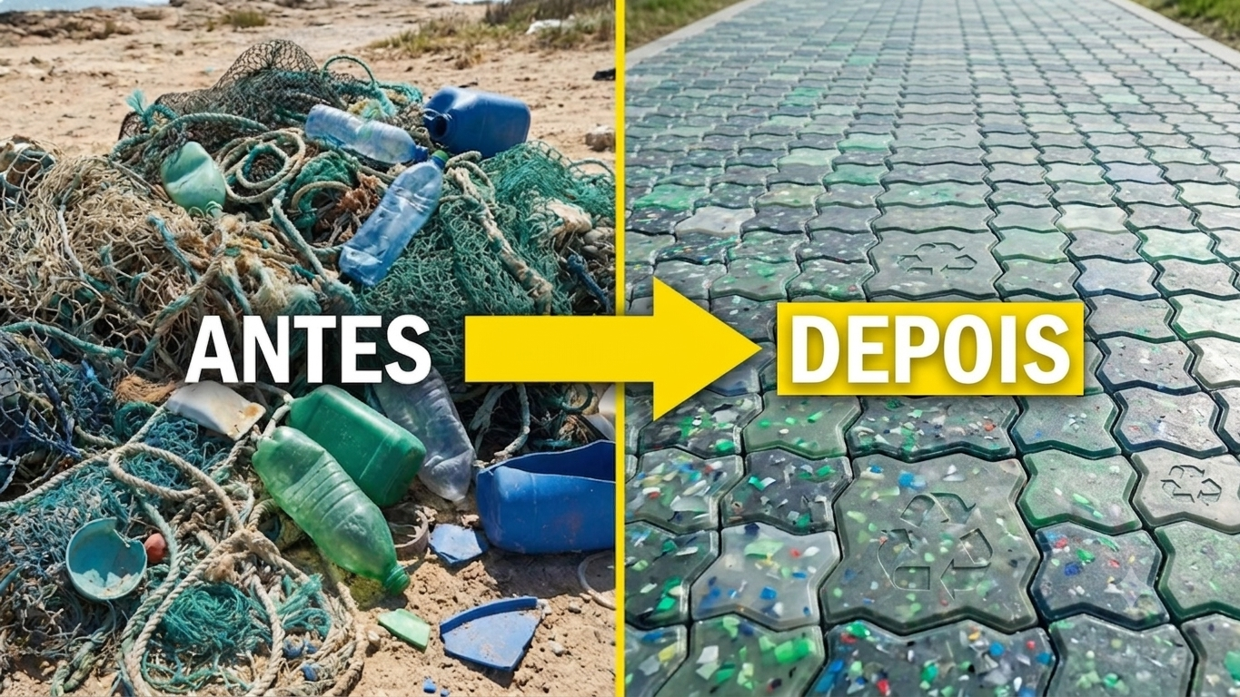 INOVAÇÃO NA ECONOMIA VERDE: A TRANSFORMAÇÃO DE PLÁSTICOS EM PAVIMENTOS SUSTENTÁVEIS